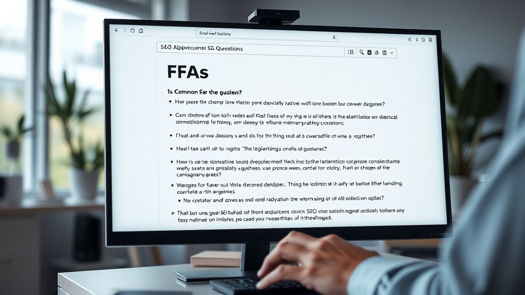 שאלות נפוצות על שירותי קידום אתרים